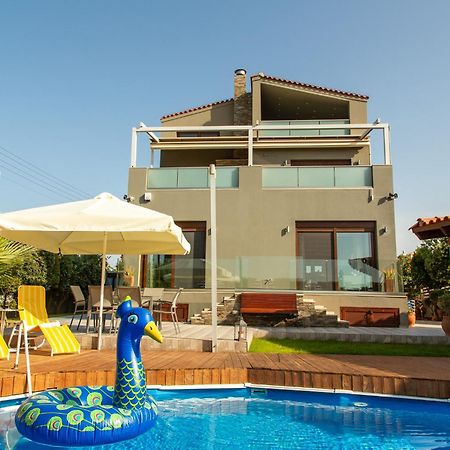 A Cozy Eco Villa By The Sea Гувес Екстер'єр фото