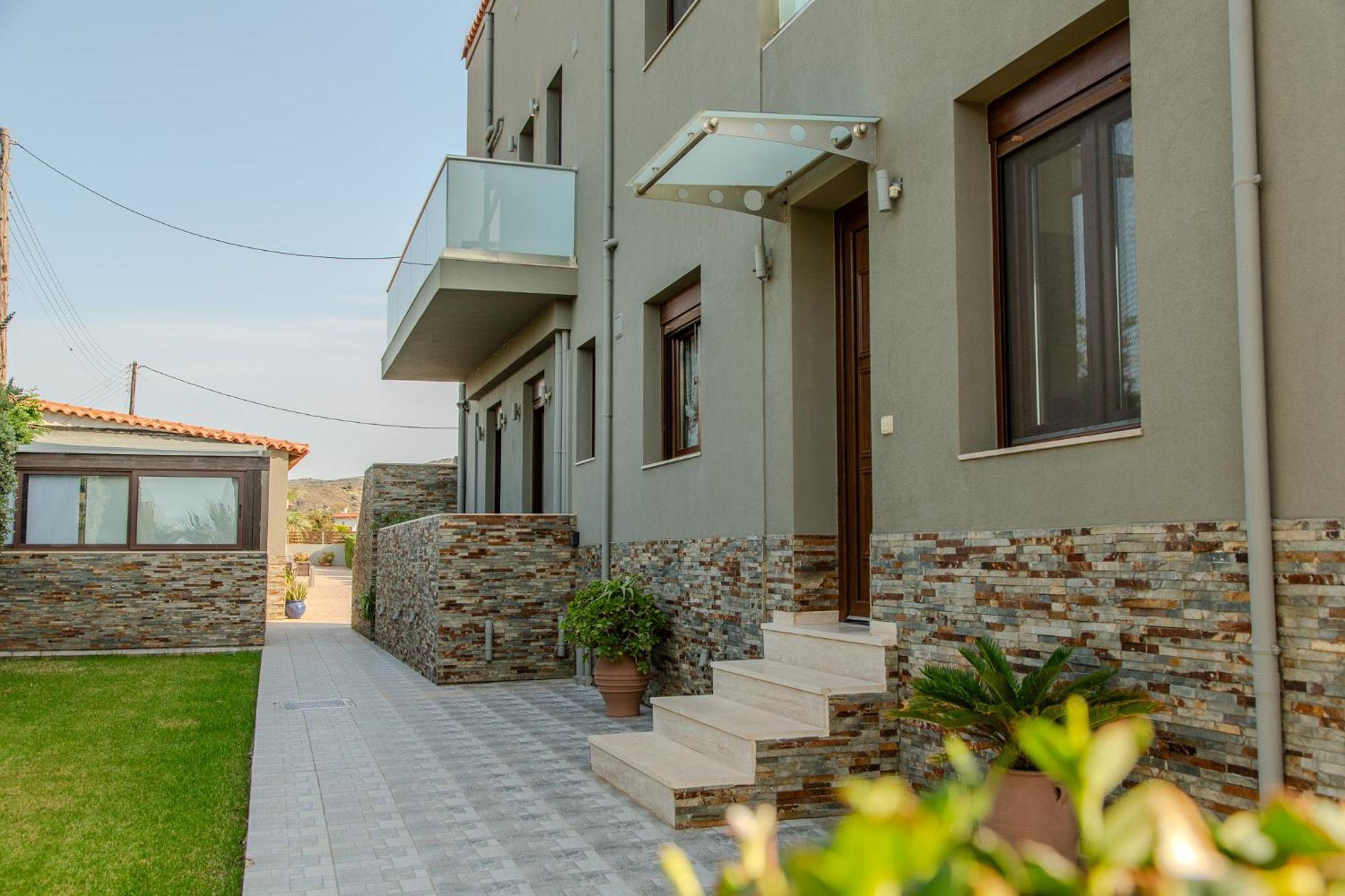 A Cozy Eco Villa By The Sea Гувес Екстер'єр фото