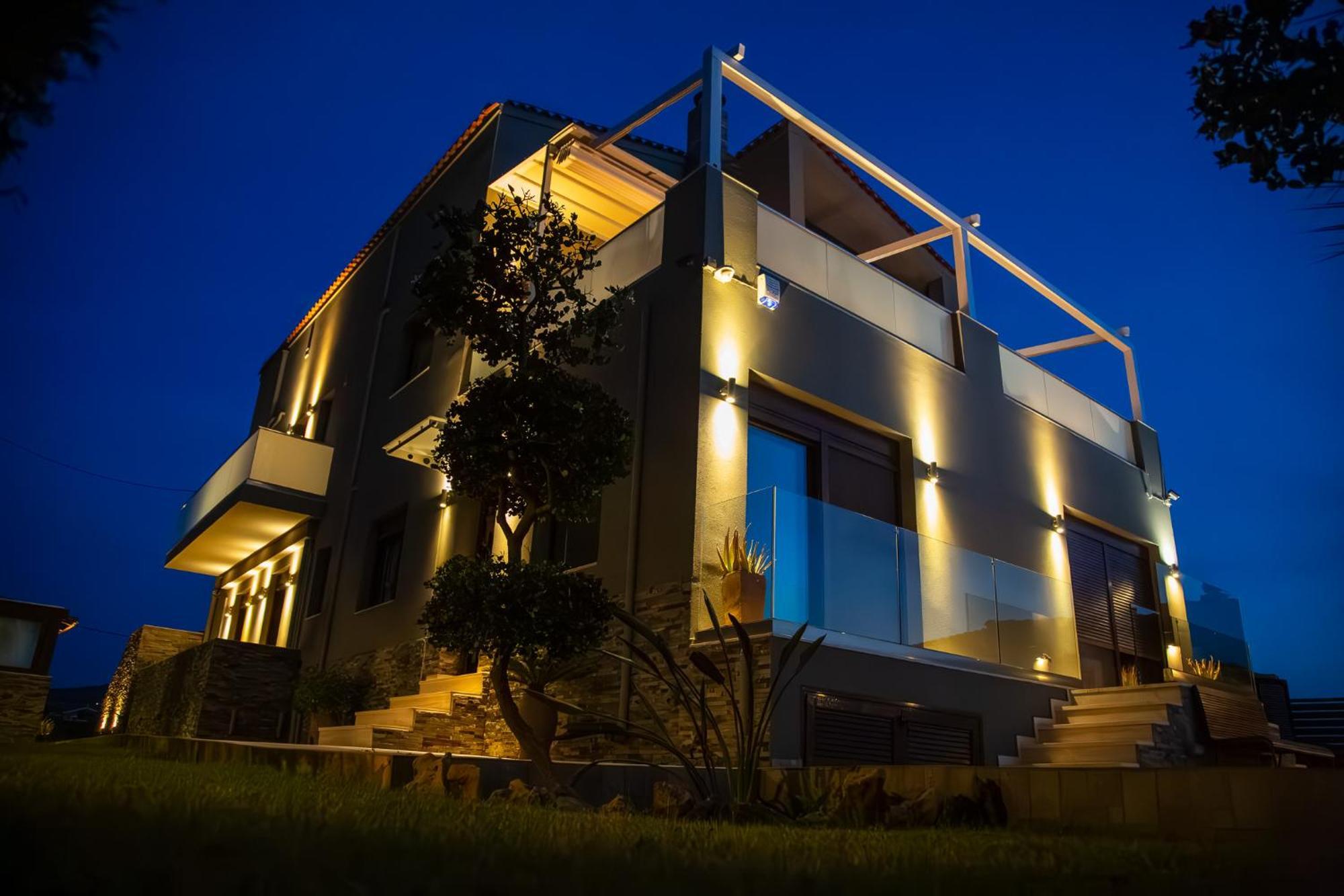 A Cozy Eco Villa By The Sea Гувес Екстер'єр фото